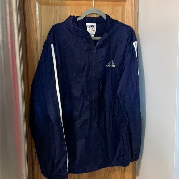 adidas shower jacket